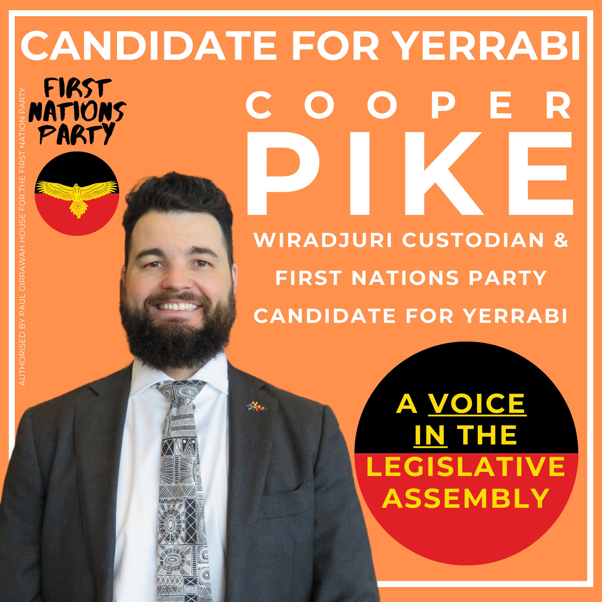 Cooper Pike - Candidate for Yerrabi